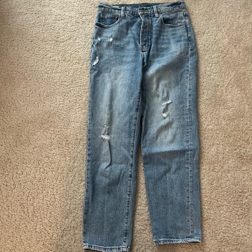 Lucky Brand high rise mom jeans
